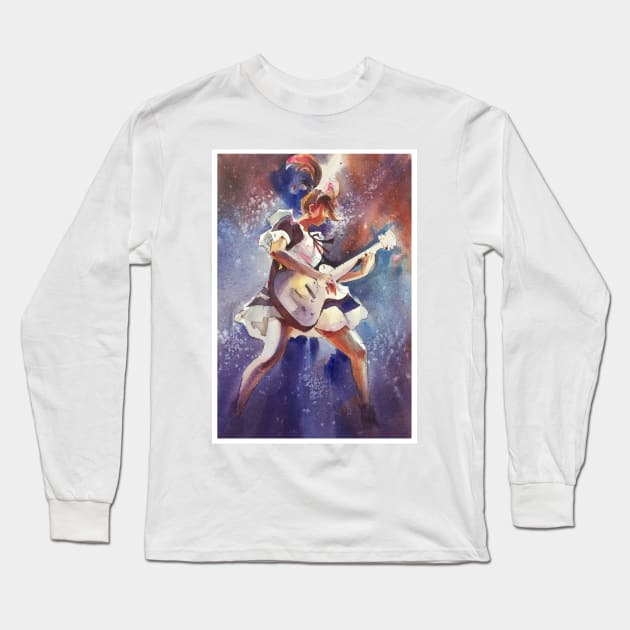 bandmaid guitarist Long Sleeve T-Shirt by joearc